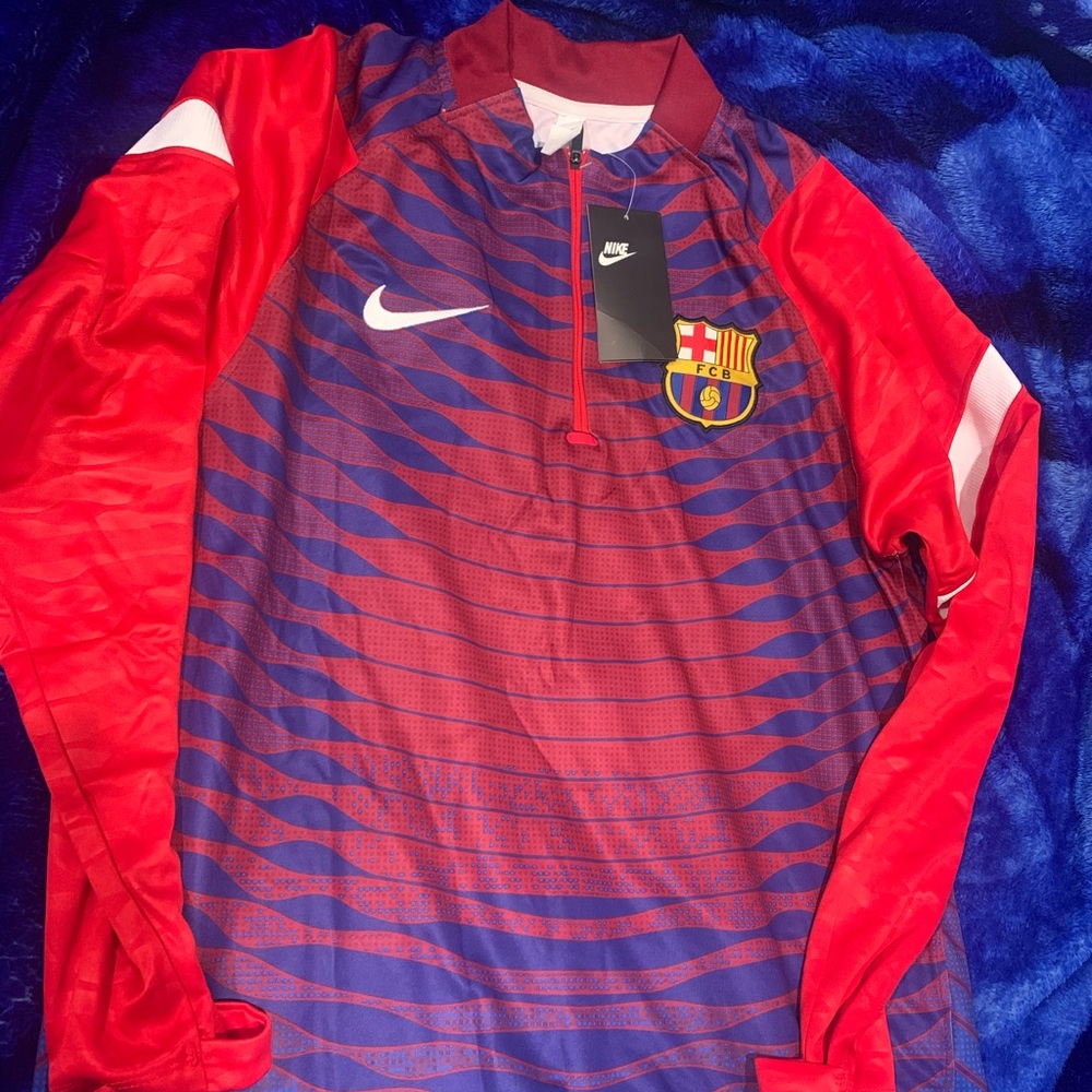 Fc Barcelona Training Kit Top